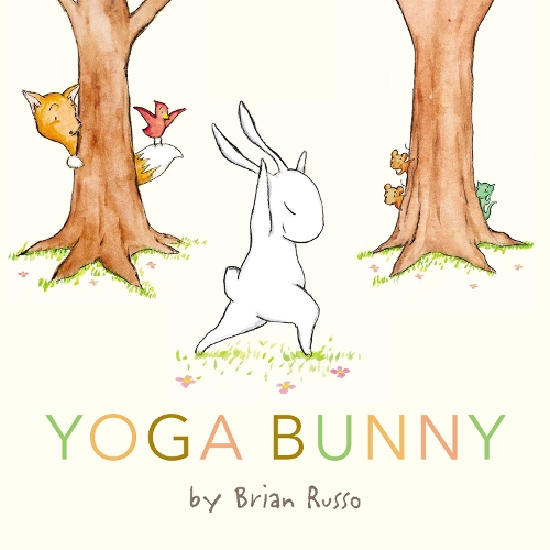 Паперова книга «Yoga Bunny Board Book: An Easter And Springtime Book For Kids», автор Брайан Руссо - фото №1