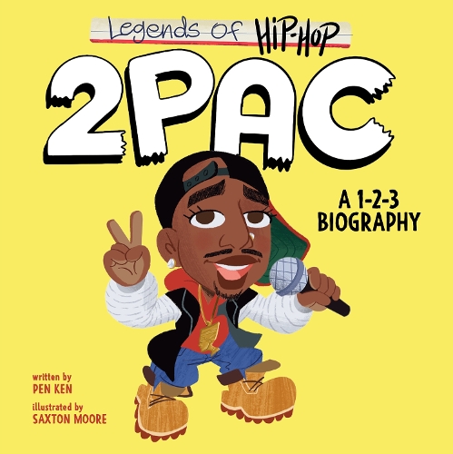 Паперова книга «Legends of Hip-Hop: 2Pac: A 1-2-3 Biography», автор Пен Кен - фото №1