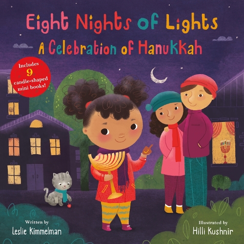 Бумажная книга «Eight Nights of Lights: A Celebration of Hanukkah», автор Лесли Киммельман - фото №1