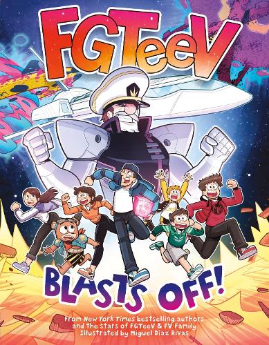 Паперова книга «FGTeeV: Blasts Off!: A Graphic Novel», автор FGTeeV - фото №1