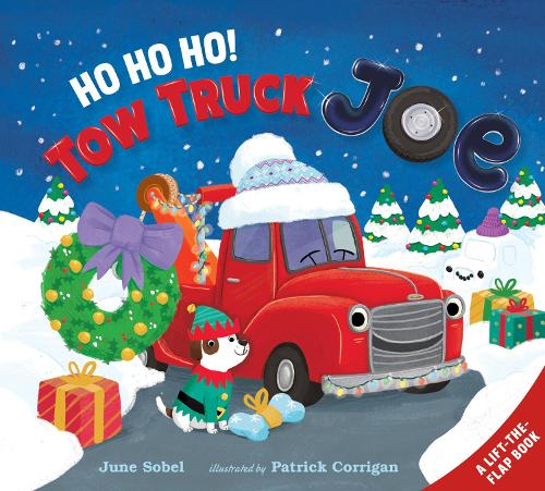 Бумажная книга «Ho Ho Ho! Tow Truck Joe Lift-the-Flap», автор Джун Собел - фото №1