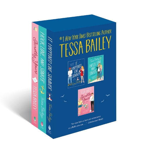 Бумажная книга «Tessa Bailey Boxed Set: It Happened One Summer / Hook, Line, and Sinker / Secretly Yours», автор Тесса Бейли - фото №1