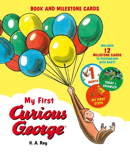 Паперова книга «My First Curious George (Book and Milestone Cards)», автор Х. А. Рей - фото №1