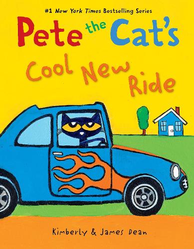 Бумажная книга «Pete the Cat's Cool New Ride», авторов Джеймс Дин, Кимберли Дин - фото №1
