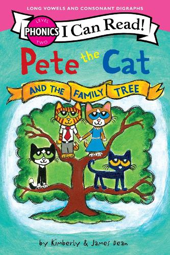 Бумажная книга «Pete the Cat and the Family Tree (I Can Read Phonics)», авторов Джеймс Дин, Кимберли Дин - фото №1