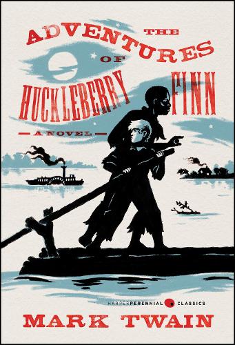 Паперова книга «The Adventures of Huckleberry Finn», автор Марк Твен - фото №1