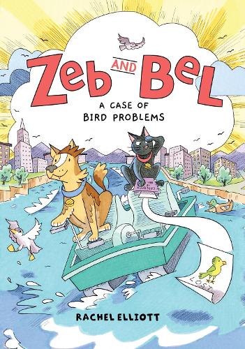 Бумажная книга «Zeb and Bel: A Case of Bird Problems: A Graphic Novel», автор Рэйчел Эллиот - фото №1