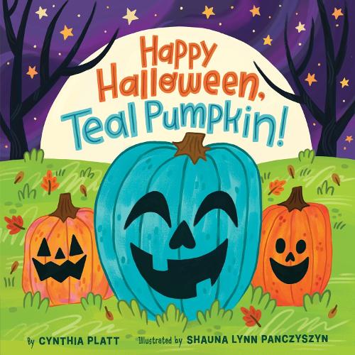 Паперова книга «Happy Halloween, Teal Pumpkin!», автор Синтія Платт - фото №1