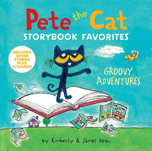 Бумажная книга «Pete the Cat Storybook Favorites: Groovy Adventures», авторов Джеймс Дин, Кимберли Дин - фото №1