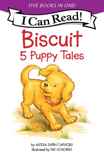 Бумажная книга «Biscuit: 5 Puppy Tales: Biscuit Goes to School, Biscuit Finds a Friend, Biscuit Visits the Firehouse, Biscuit Flies a Kite, Bathtime for Biscuit», автор Алисса Сатин Капуцилли - фото №1