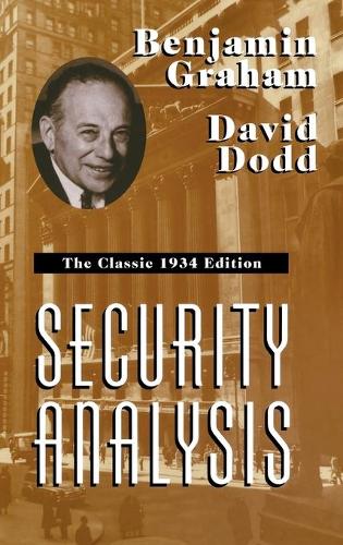 Паперова книга «Security Analysis: The Classic 1934 Edition», авторів Бенджамін Грем, Девід Додд - фото №1