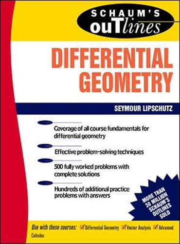 Бумажная книга «Schaum's Outline of Differential Geometry», автор Мартин Липшутц - фото №1