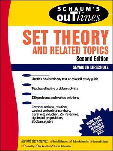 Бумажная книга «Schaum's Outline of Set Theory and Related Topics», автор Сеймур Липшутц - фото №1