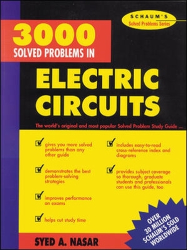 Паперова книга «3,000 Solved Problems in Electrical Circuits», автор Сайєд Насар - фото №1