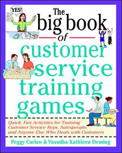 Паперова книга «The Big Book of Customer Service Training Games», автор Пеггі Карлоу - фото №1