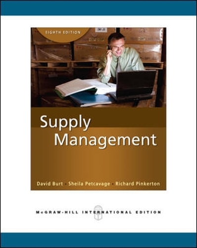 Бумажная книга «Supply Management (Int'l Ed)», автор Дэвид Берт - фото №1