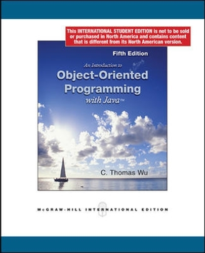 [object Object] «An Introduction to Object-Oriented Programming with Java (Int'l Ed)», автор К. Томас Ву - фото №1