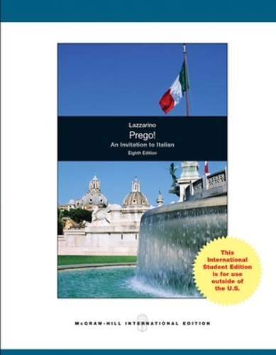 Бумажная книга «Prego! An Invitation to Italian», автор Грациана Лаццарино - фото №1