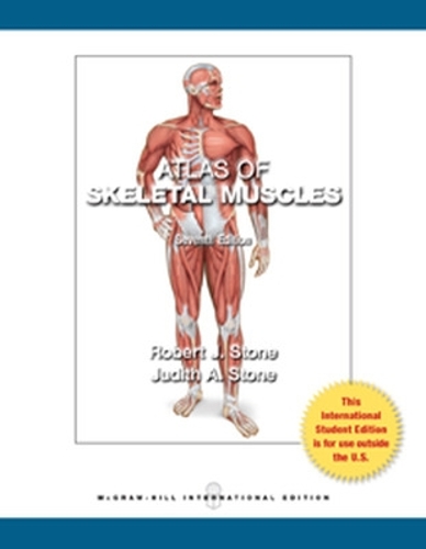 Бумажная книга «Atlas of Skeletal Muscles», автор Джудит Стоун - фото №1