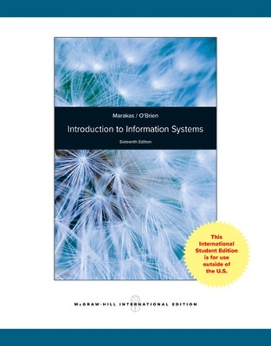 [object Object] «Introduction to Information Systems, Loose Leaf», авторів Джордж Маракас, Джеймс О'Брайен - фото №1