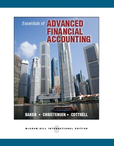 Бумажная книга «Essentials of Advanced Financial Accounting», авторов Дэвид Коттрелл, Ричард Бейкер - фото №1