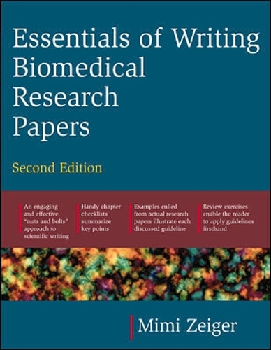 Паперова книга «Essentials of Writing Biomedical Research Papers. Second Edition», автор Мімі Зайгер - фото №1