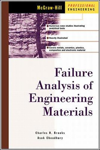 Бумажная книга «Failure Analysis of Engineering Materials», авторов Ашок Чоудхури, Чарльз Брукс - фото №1