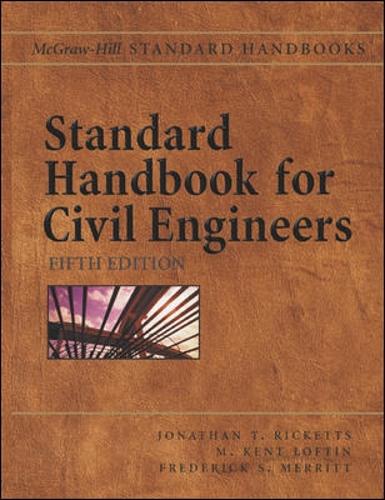 Бумажная книга «Standard Handbook for Civil Engineers», авторов Фредерик Мерритт, Джонатан Рикеттс, М. Лофтин - фото №1