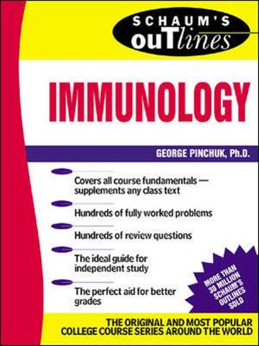 Бумажная книга «Schaum's Outline of Immunology», автор Джордж Пинчук - фото №1