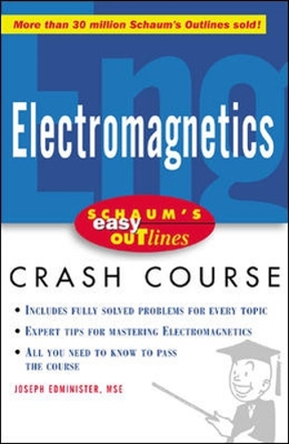 Бумажная книга «Schaum's Easy Outline of Electromagnetics», автор Джозеф Эдминистер - фото №1