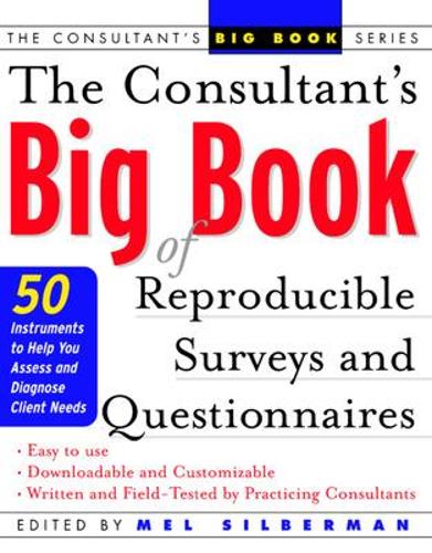 Бумажная книга «The Consultant's Big Book of Reproducible Surveys and Questionnaires», автор Мел Зильберман - фото №1
