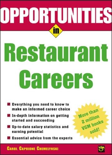 Паперова книга «Opportunities in Restaurant Careers», автор Керол Чемелінські - фото №1