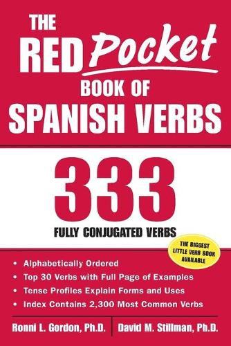 Паперова книга «The Red Pocket Book of Spanish Verbs», автор Девід Стіллман - фото №1