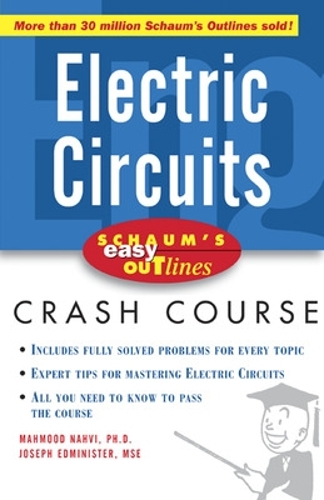 Паперова книга «Schaum's Easy Outline of Electric Circuits», авторів Джозеф Едміністр, Махмуд Нахві - фото №1