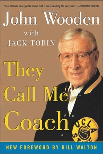 Паперова книга «They Call Me Coach», автор Джон Вуден - фото №1