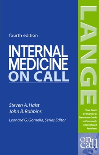 Паперова книга «Internal Medicine On Call», автор Джон Роббінс - фото №1