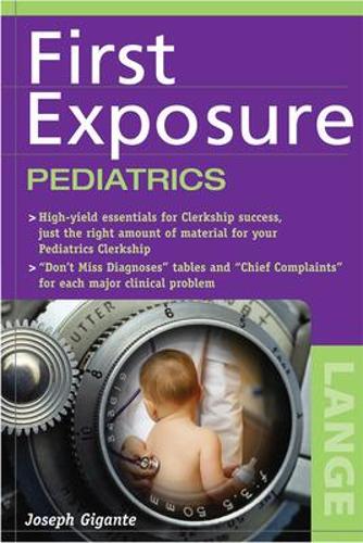 Бумажная книга «First Exposure Pediatrics», автор Джозеф Гиганте - фото №1