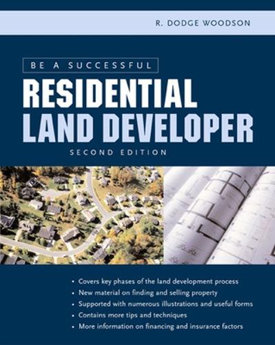 Бумажная книга «Be a Successful Residential Land Developer», автор Р. Вудсон - фото №1