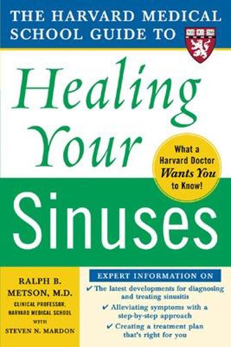 Паперова книга «Harvard Medical School Guide to Healing Your Sinuses», автор Стівен Мардон - фото №1