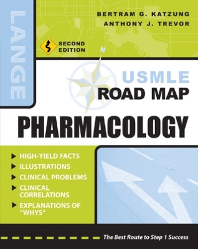 Бумажная книга «USMLE Road Map Pharmacology, Second Edition», автор Бертрам Катцунг - фото №1