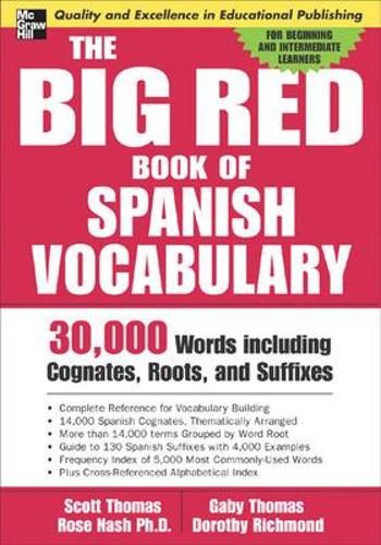 Паперова книга «The Big Red Book of Spanish Vocabulary», автор Скотт Томас - фото №1