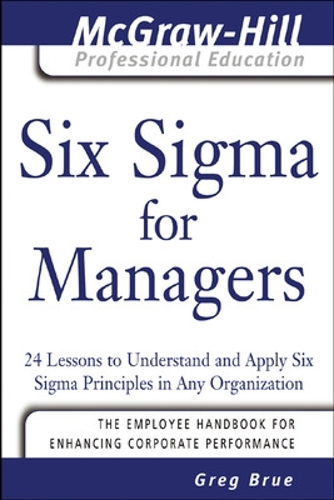 Паперова книга «Six Sigma for Managers», автор Грег Брю - фото №1