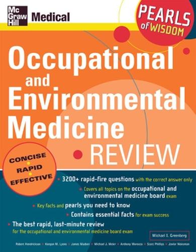 Бумажная книга «Occupational and Environmental Medicine Review: Pearls of Wisdom», автор Майкл Гринберг - фото №1