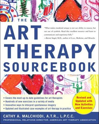 Паперова книга «Art Therapy Sourcebook», автор Кеті Малкіоді - фото №1