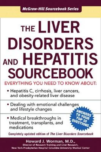 Паперова книга «The Liver Disorders and Hepatitis Sourcebook», автор Говард Ворман - фото №1