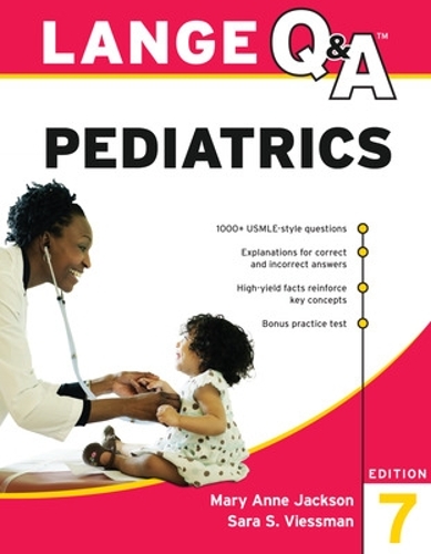 Бумажная книга «LANGE Q&A Pediatrics, Seventh Edition», автор Мэри Энн Джексон - фото №1