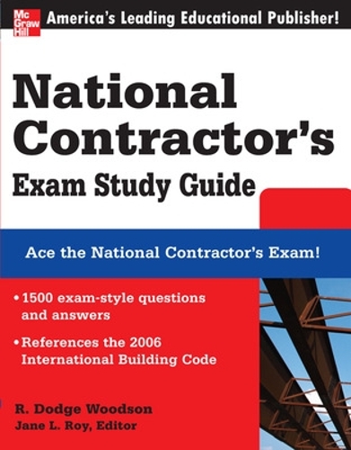Бумажная книга «National Contractor's Exam Study Guide», автор Р. Вудсон - фото №1