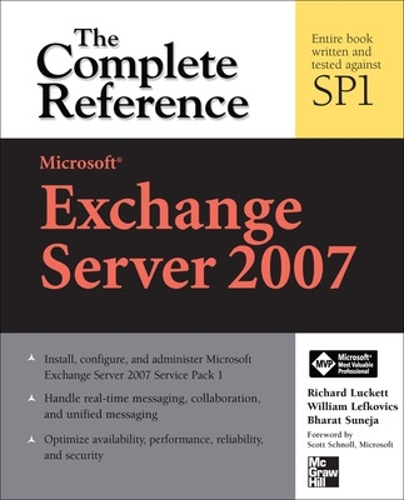 [object Object] «Microsoft Exchange Server 2007: The Complete Reference», авторів Бхарат Сунеджа, Вільям Лефковіц - фото №1