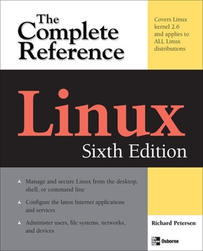 Паперова книга «Linux: The Complete Reference, Sixth Edition», автор Річард Петерсен - фото №1