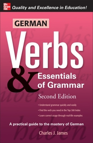 Паперова книга «German Verbs & Essential of Grammar, Second Edition», автор Чарльз Джеймс - фото №1